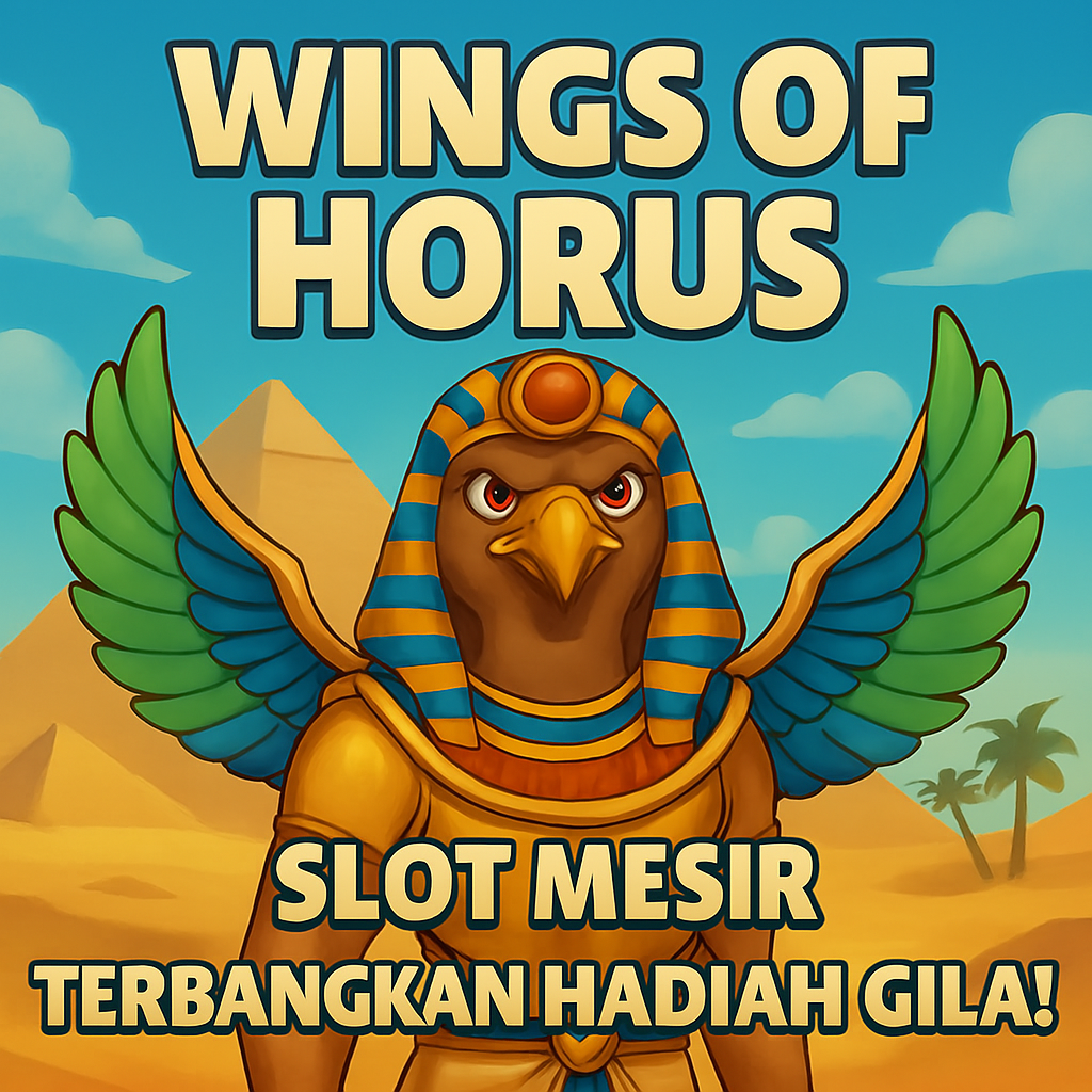 Wings of Horus: Slot Mesir Terbangkan Hadiah Gila!